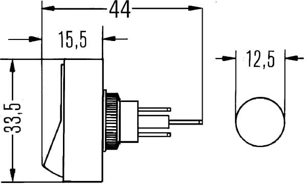 HELLA 6EH 004 407-002 Jungiklis