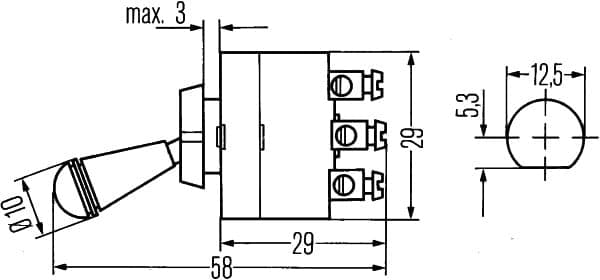 Jungiklis — HELLA 6FG 002 312-001