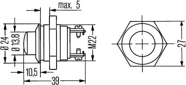 Uždegimo jungiklis — HELLA 6JF 001 571-001