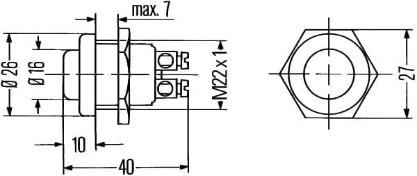 Uždegimo jungiklis — HELLA 6JF 001 571-101