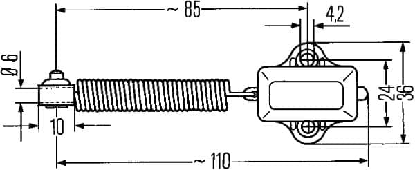 6DD 001 551-011 (HELLA 6DD 001 551-011)
