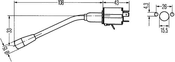 6BA 001 539-001 (HELLA 6BA 001 539-001)