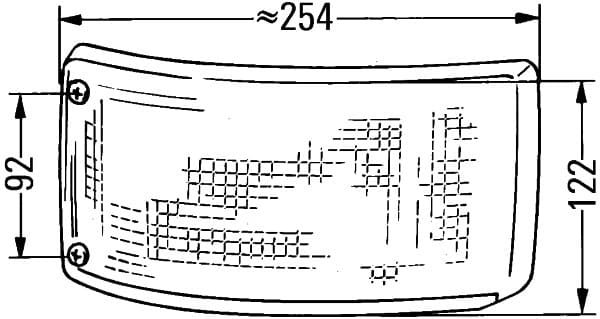 HELLA 2BA 004 119-017 Indikatorius