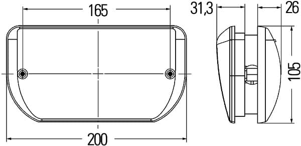 HELLA 2XT 007 945-027 Slenksčio lemputė