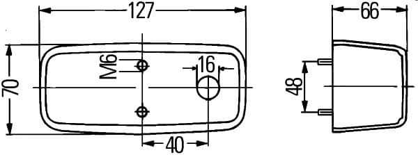HELLA 2BA 001 416-207 Indikatorius
