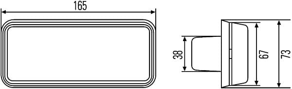 HELLA 2BA 996 027-001 Indikatorius