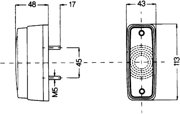 HELLA 2PF 997 027-011 Atšvaitas