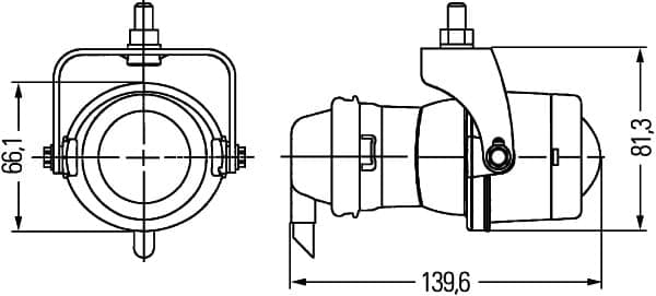 Darbinė šviesa — HELLA 1GL 008 090-211