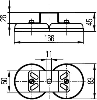 HELLA 8HG 004 806-001 Laikiklis