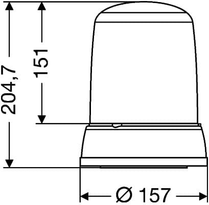 HELLA 2RL 008 182-001 Stroboskopo tipo švyturėlis