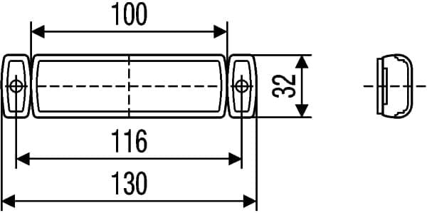 Šoninis atšvaitas — HELLA 2PS 008 645-001