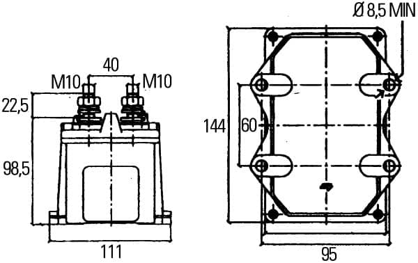 HELLA 6EK 008 776-051 Pagrindinis jungiklis, akumuliatorius