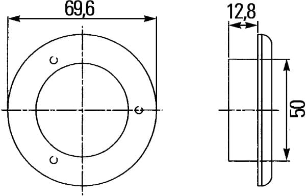 HELLA 2XT 980 501-042 Slenksčio lemputė