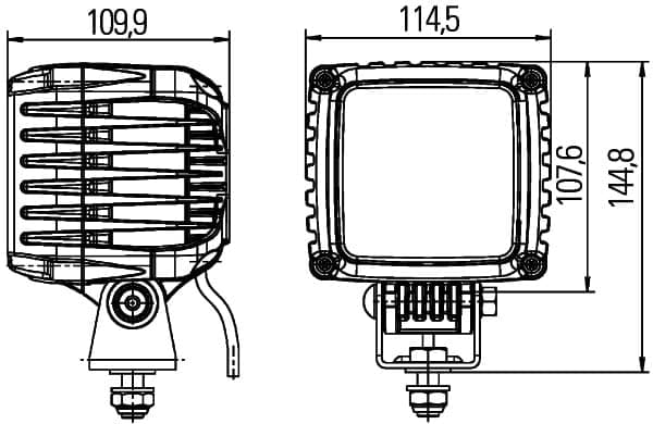 Darbinė šviesa — HELLA 1GA 996 189-001