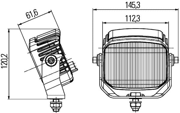 HELLA 2ZR 996 188-121 Atbulinės eigos žibintas