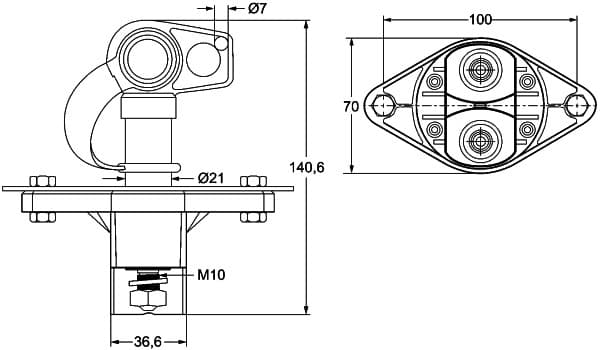 HELLA 6EK 002 843-121 Pagrindinis jungiklis, akumuliatorius
