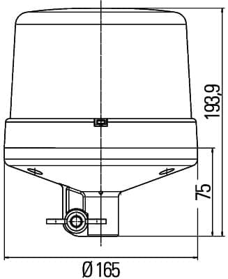 HELLA 2XD 012 972-011 Stroboskopo tipo švyturėlis