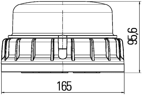 HELLA 2XD 011 557-301 Stroboskopo tipo švyturėlis