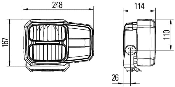 HELLA 1EE 996 374-011 Main headlight