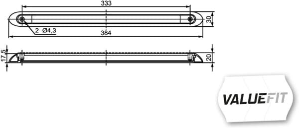 HELLA 2DA 357 015-101 Stabdžių žibintas