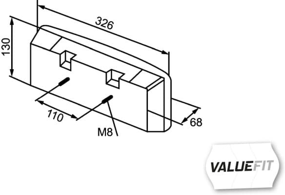 HELLA 2SD 357 024-001 Kombinuotas galinis žibintas