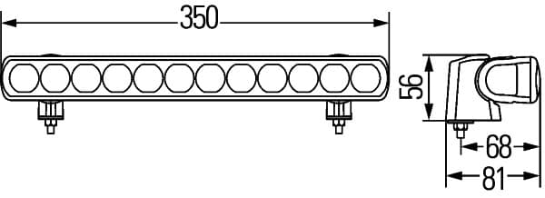 HELLA 1FJ 958 040-001 Prožektorius