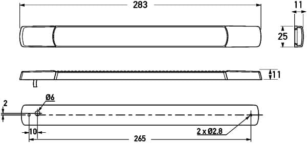 HELLA 2ZR 980 889-111 Atbulinės eigos žibintas