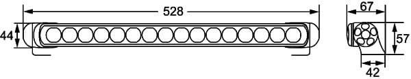 HELLA 1FJ 958 130-301 Prožektorius