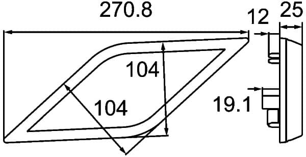 HELLA 2ZR 013 345-141 Atbulinės eigos žibintas
