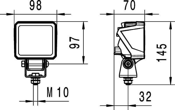 HELLA 2ZR 996 479-501 Atbulinės eigos žibintas