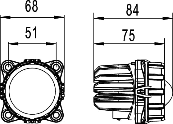 HELLA 1KL 998 670-031 Prožektorius