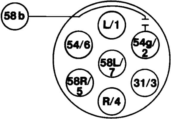HELLA 8JB 001 943-011 Lizdas