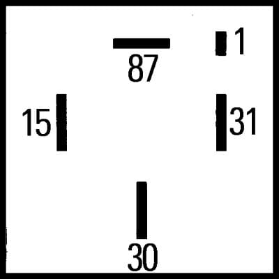 Relė, degalų siurblys — HELLA 4RP 008 189-081
