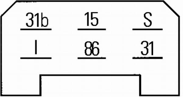 HELLA 5WG 002 450-291 Relė, valymo / plovimo intervalas
