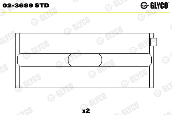 GLYCO 02-3689 STD Alkūninio veleno indėklai
