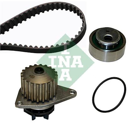 Schaeffler INA 530 0016 30 Vandens siurblio ir paskirstymo diržo komplektas