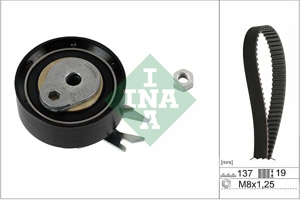 Schaeffler INA 530 0167 10 Paskirstymo diržo komplektas