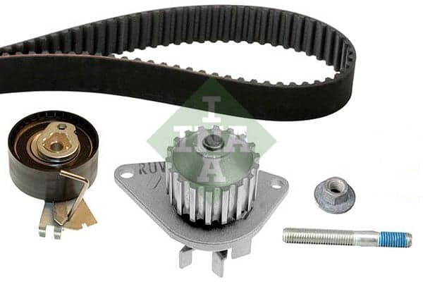 Schaeffler INA 530 0334 30 Vandens siurblio ir paskirstymo diržo komplektas