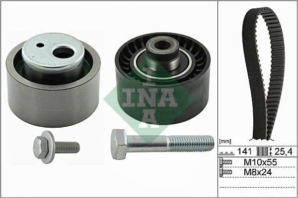 Paskirstymo diržo komplektas — Schaeffler INA 530 0470 10
