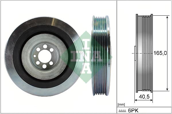 Alkūninio veleno skriemulys — Schaeffler INA 544 0080 10