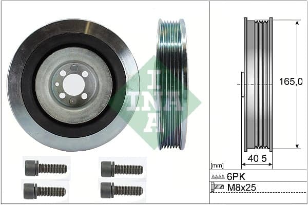 Alkūninio veleno skriemulių rinkinys — Schaeffler INA 544 0080 20