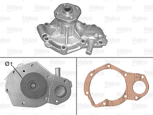 VALEO 506074 Vandens siurblys