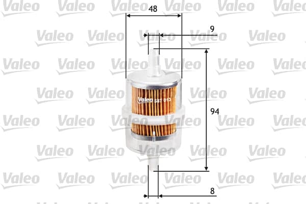 Kuro filtras — VALEO 587013