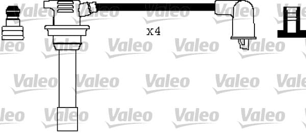 Uždegimo laidų komplektas — VALEO 346364