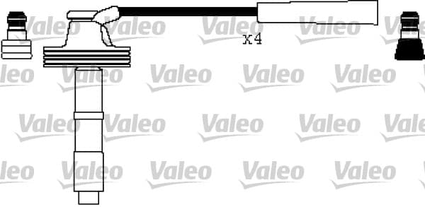 Uždegimo laidų komplektas — VALEO 346326