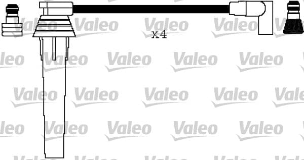 VALEO 346185 Uždegimo laidų komplektas