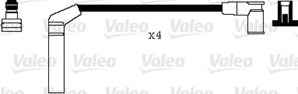 Uždegimo laidų komplektas — VALEO 346086