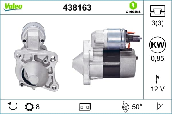 Starteris — VALEO 438163