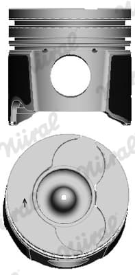 NÜRAL 87-114700-00 Stūmoklis