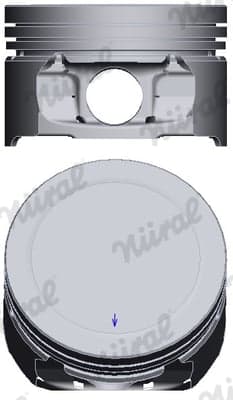 NÜRAL 87-139400-00 Stūmoklis